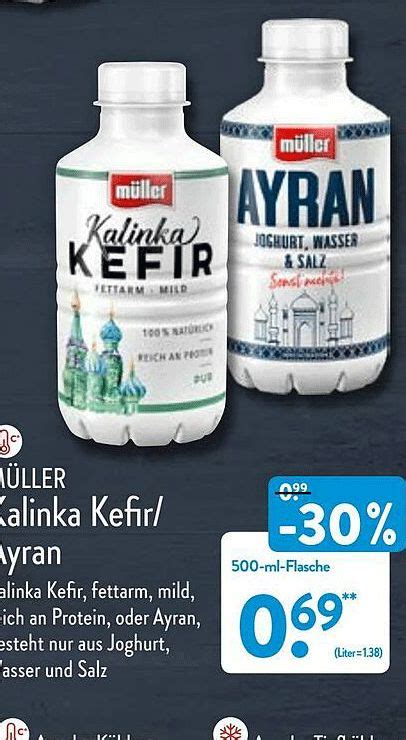 M Ller Kalinka Kefir Ayran Angebot Bei Aldi Nord Prospekte De