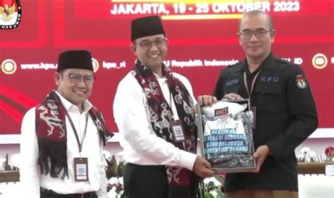 Anies Cak Imin Resmi Daftar Capres Cawapres Ke KPU