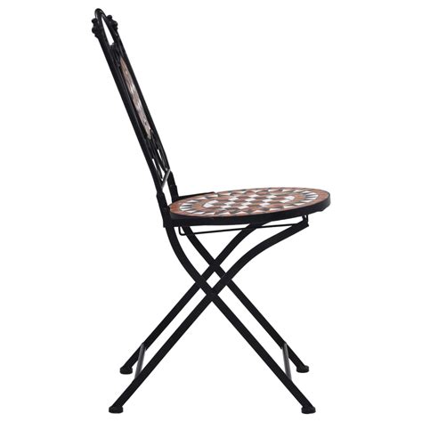 3 Tlg Bistro Set Mosaik Keramik Terrakotta Urban Lifestyle