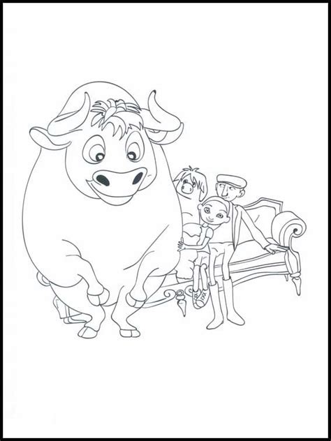 ภาพระบายสีพิมพ์โครงร่างของเฟอร์ดินานด์. ดาวน์โหลด พิมพ์ หรือระบายสี ... 