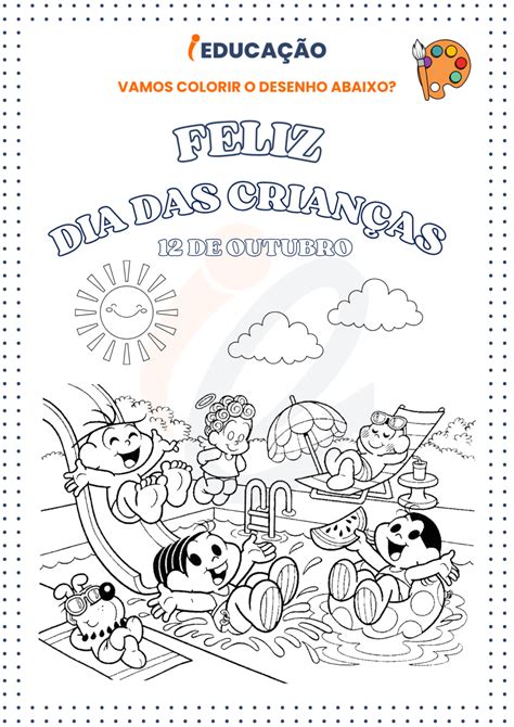 Desenhos Para Colorir Do Dia Das Crianças 2024