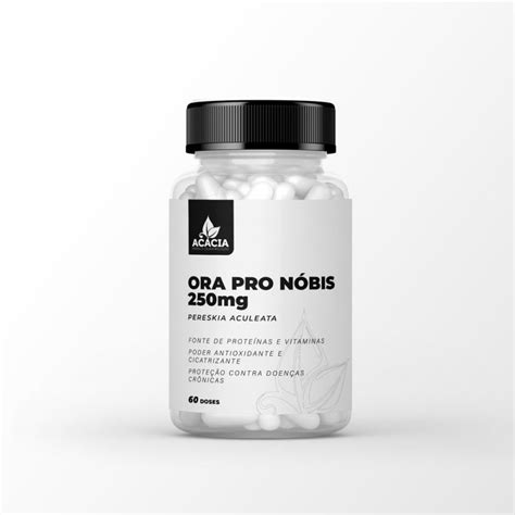 ORA PRO NÓBIS 250 MG I 60 CÁPS