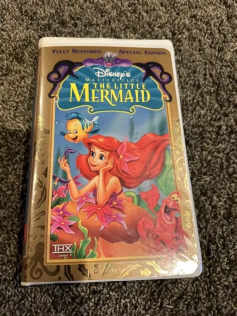 The Little Mermaid Vhs 1998 Special Edition Disney Masterpiece Brand New 429 Picclick Ca