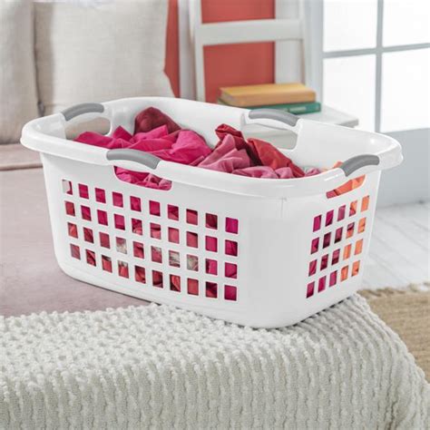 Sterilite 1216 2 Bushel Ultra Laundry Basket White 12168006