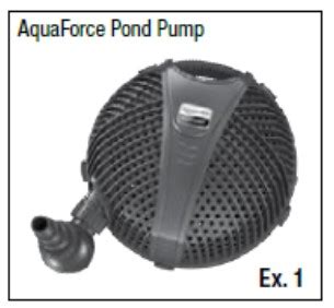 Aquascape Aquasurge Adjustable Flow Pond Pump Instruction Manual