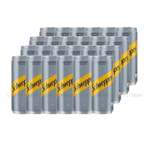 Lốc 24 lon nước soda Schweppes 320ml lon Shopee Việt Nam