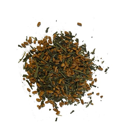 Th Vert Genmaicha Japon Bio Feuilles Enti Res Vrac