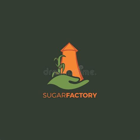 Sugar Factory Logo Vintage Design Stock Vector - Illustration of vector ...