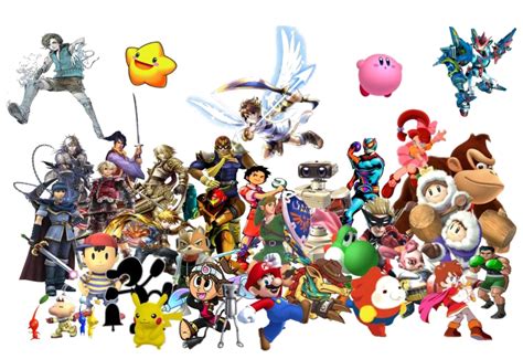 Super Smash Bros Png Clipart Png All