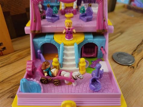 Rare Vintage 1995 Polly Pocket Princess Palace Storybook Complete Set By Bluebird Toys Plc Etsy