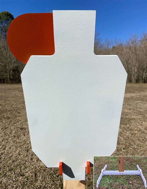 Magnum Target 3 8 Ar500 Steel Hostage Reactive Full Size Idpa Shootin