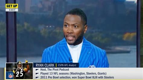 Ryan Clark's Monday Schedule At ESPN Is Insane (Video)