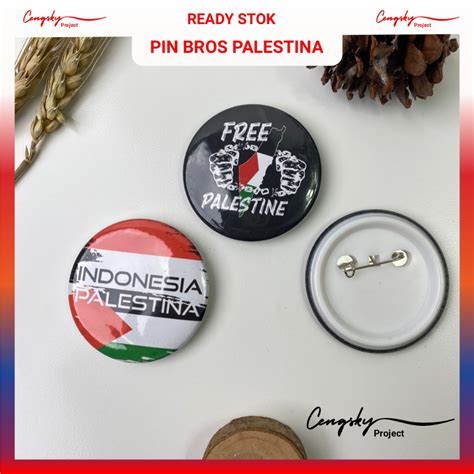 Jual Pin Free Palestine Palestina Save Gaza Shopee Indonesia