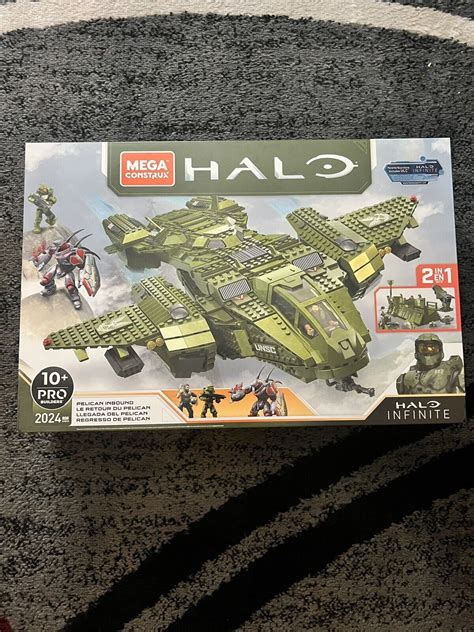 Mega Construx Halo Infinite Pelican Inbound 2024 Pieces Brand New In