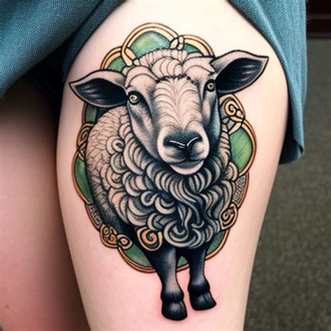 51 Sheep Tattoo Ideas - TattooClue.com