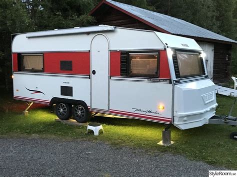 Renoverad Husvagn Kabe 540 XL Hemma Hos Marre H Husvagn Liten