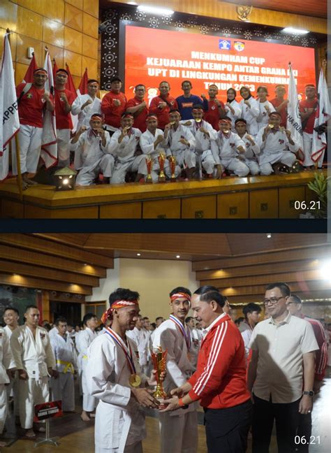 Perdana Ikuti Kejuaraan Kempo Kesatria Kumham Kalbar Boyong Tiga Piala