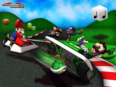 Mario Kart Central Mario Kart DS 1024x768 For Your Mobile Tablet