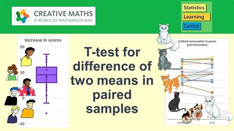 T Test For Difference Of Two Means In Paired Samples Statistics Help