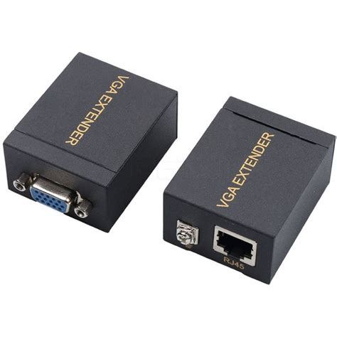 Extensor VGA Para RJ45 CAT5 6 60m