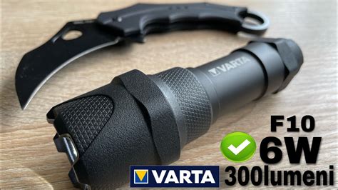 Lanterna Led VARTA Indestructible F10 Pro 300 Lumeni YouTube