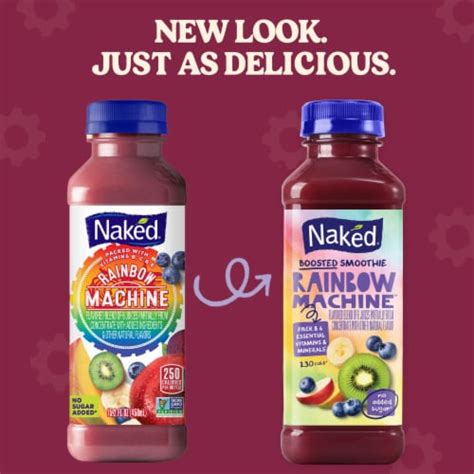 Naked Boosted Smoothie Rainbow Machine 15 2 Fl Oz Kroger