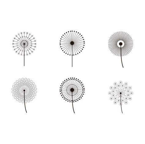 Silhouette Dandelion Svg Masterbundles