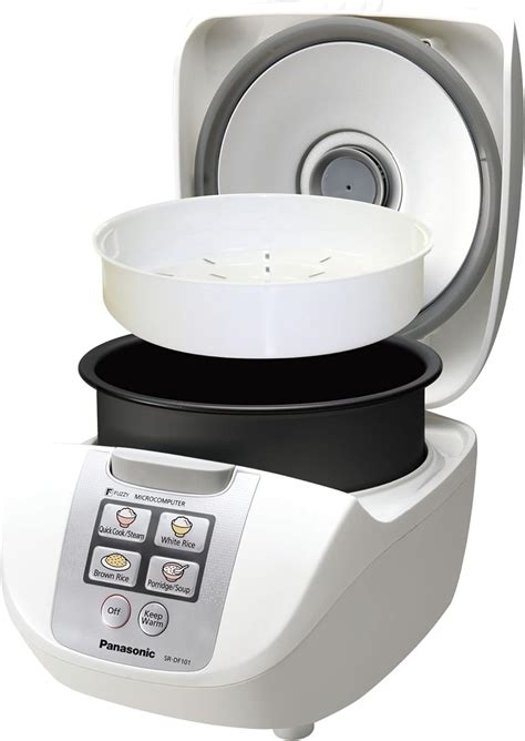 Panasonic SR DF101 5 Cup Uncooked Fuzzy Logic Rice Cooker