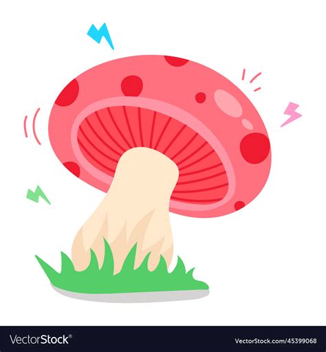 Mushroom Royalty Free Vector Image - VectorStock