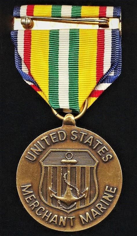 Aberdeen Medals United States Merchant Marine Mediterranean Middle