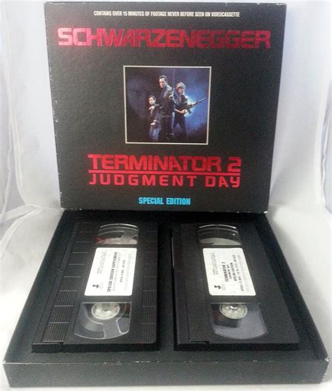 Terminator 2 Judgement Day Special Edition Box Set Amazon De VHS