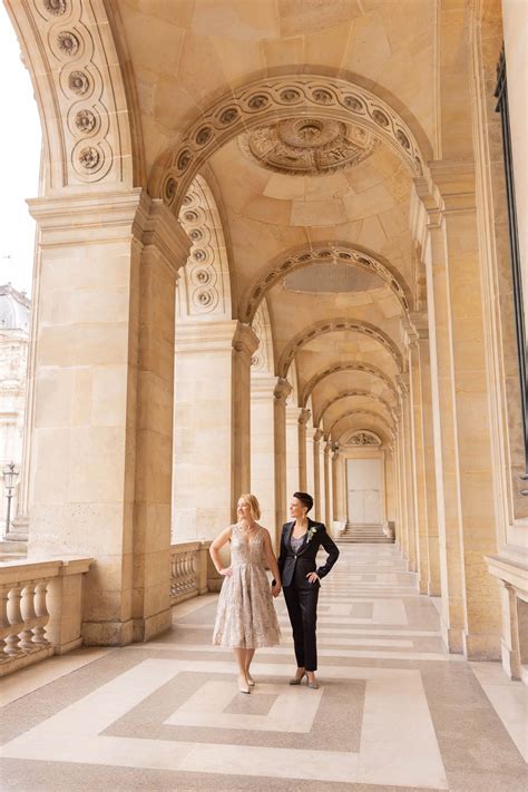 Gay Elopement In Paris With The Eiffel Tower The Louvre In The 20s Fashion Style Timeless