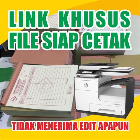 Jual Cetak Aja Nota Olshop Penjualan Kontan X Cm Shopee Indonesia