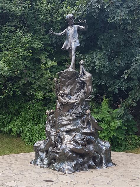 Peter Pan Statue in Hyde Park : london