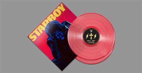 The Weeknd Starboy Lp Colored Play Vinyl Ua