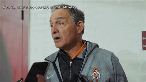 No 11 Oklahoma State Dominates Bedlam Wrestling Dual Coach John Smith Talks Win And Season So