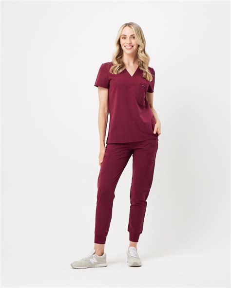 Australias Best Maroon Scrubs Scrub Lab