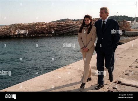 El 30 De Diciembre 2002 Crédito Globe Fotos Nombre I2062sx Athina Onassis Y Su Padre