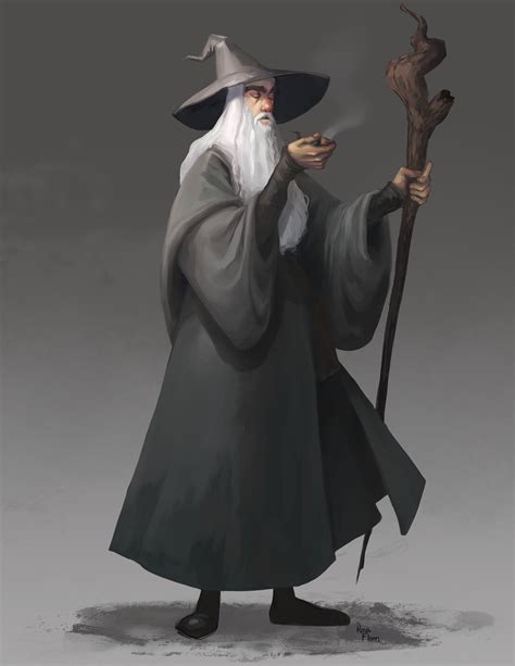 Rosa Flores - Gandalf Fanart