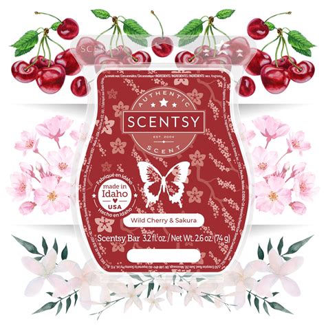 Wild Cherry And Sakura Scentsy Bar Scentsy® Online Store