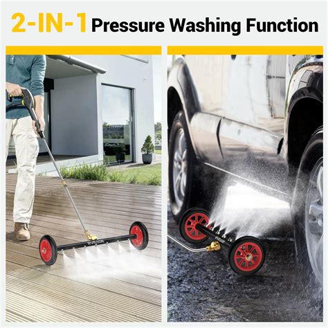 Eveage Pro Undercarriage Pressure Washer Attachment Dual Function