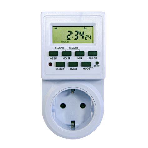 Розетка с таймером Programmer Timer YDT-MG 16A недельный электронный ...