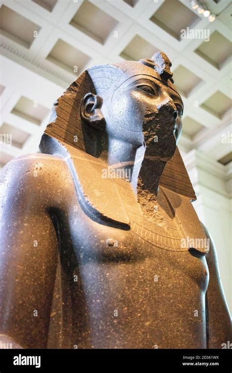 A Large Ancient Egyptian Statue Of Amenhotep III C 1370 BC In Room 4