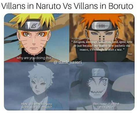 No hate to boruto anime just a meme : r/Boruto