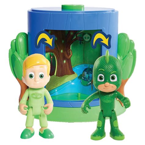 Pj Masks Playset Stackable Transforming Tower Lair Gekko Owlette Catboy Hot Sex Picture