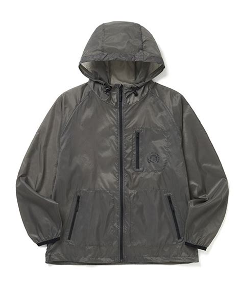 MUSINSA WKNDRS CHERUB WINDBREAKER CHARCOAL