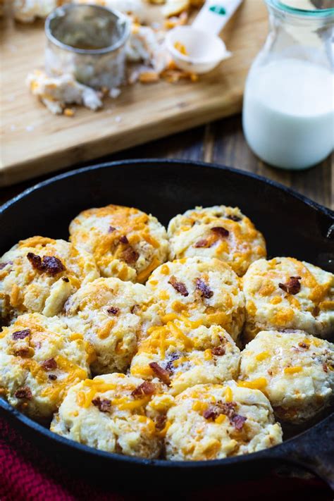 Bacon Cheddar Biscuits Spicy Southern Kitchen