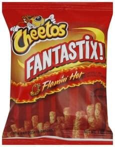 Cheetos Flamin Hot Corn And Potato Snacks 1 Oz Nutrition Information Innit