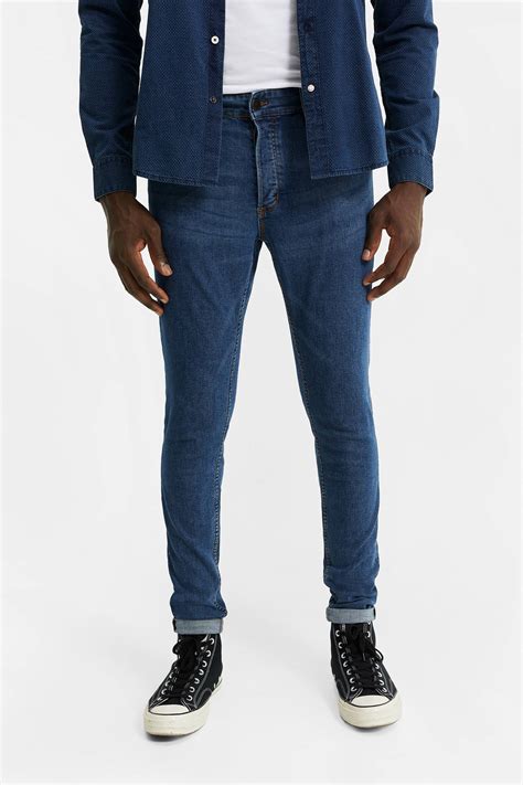 Herren Skinny Fit Jeans Mit Komfort Stretch Wefashion