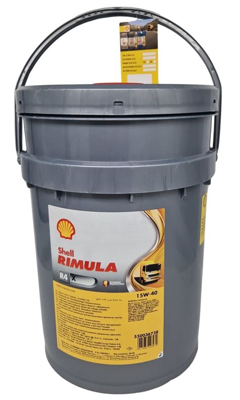 Olej Mineralny Shell Rimula R4 X 15W40 20L 13769309548 Oficjalne